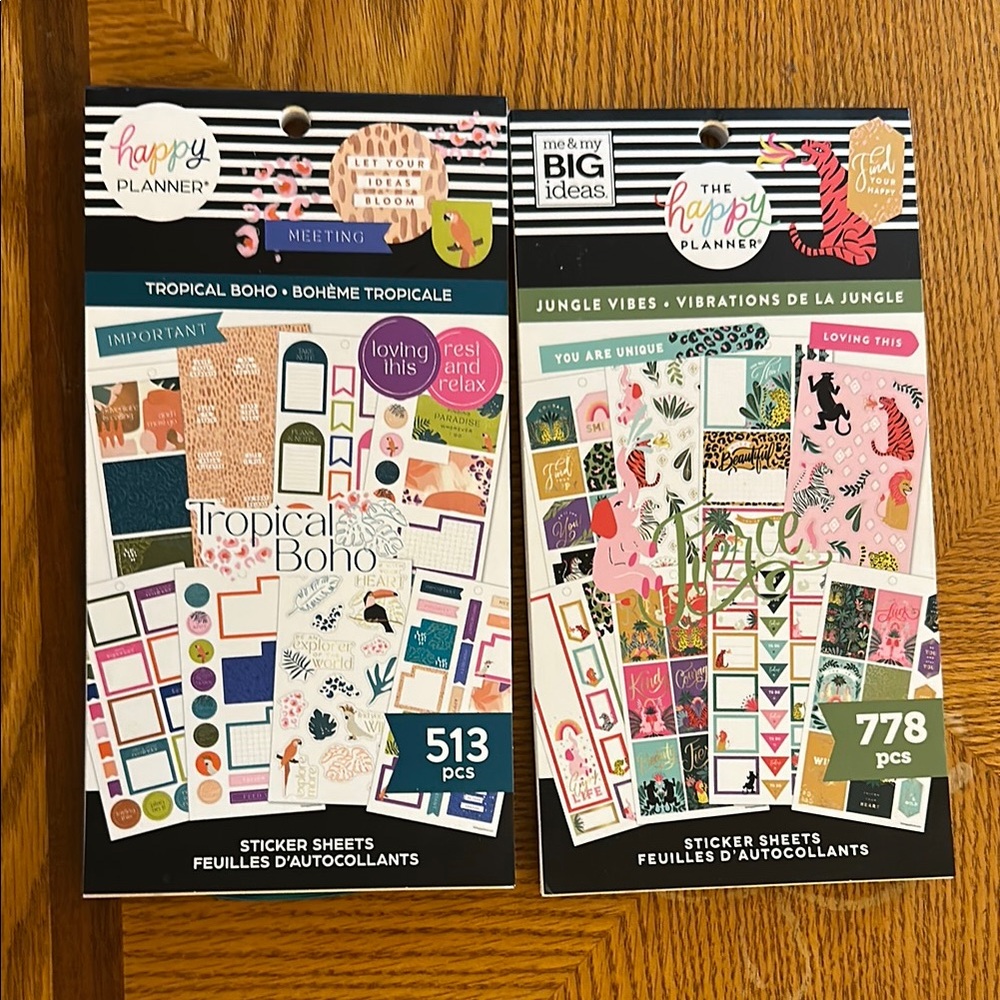 The Happy Planner Sticker Sheets Set
